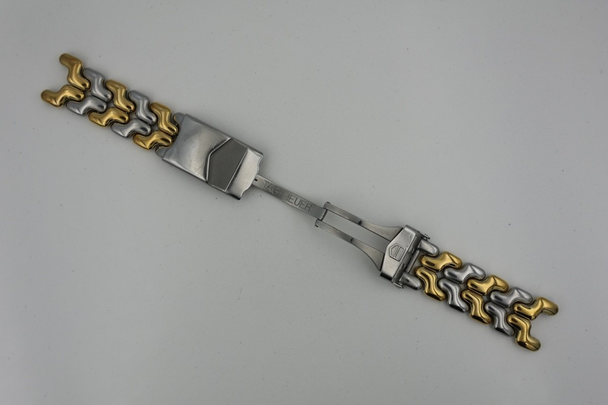 BB0424 TAG Heuer Mens SEL Watch Bracelet Band Links Gold Silver WG1120  CG1120