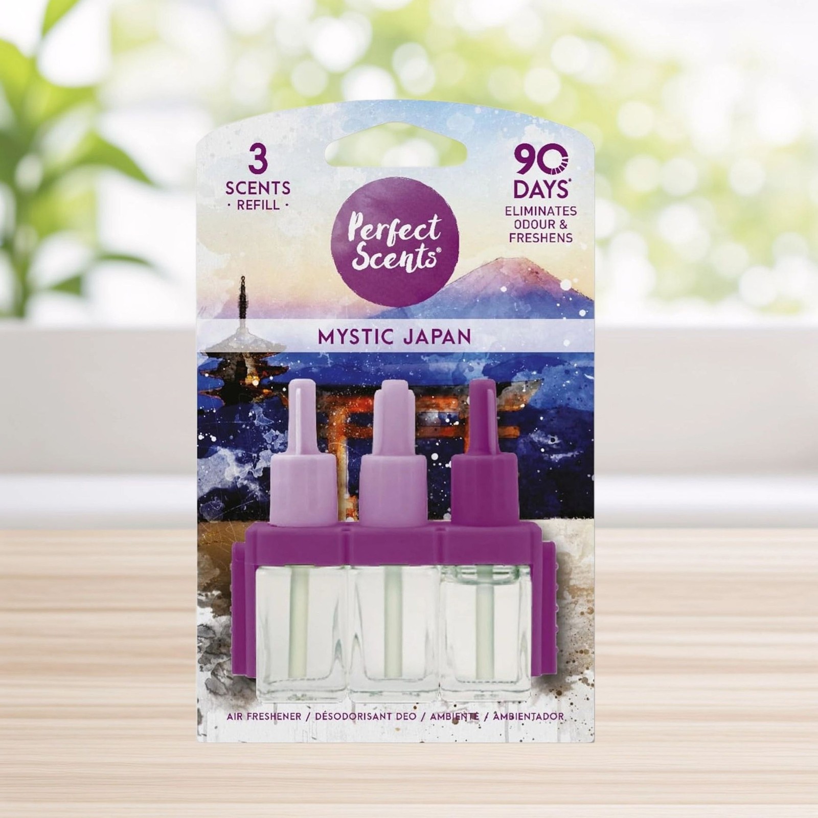 Plug In Refill Oil For 3 Volution Mystic Japan Perfect Scents Home Refill Oil