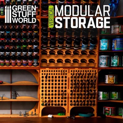 Green Stuff World: Modular Storage [Vertical] - Paint Tool Brush