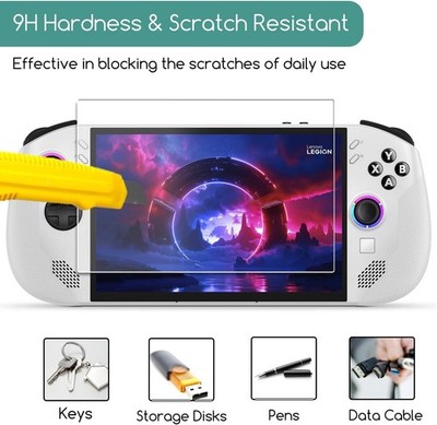 Beschermhoes voor MSI Claw 8 AI , anti-drop en anti-kras TPU Shell met Stand 2-in-1 Case voor MSI Claw 8 AI Handheld Game Machine Consoles Accessoires