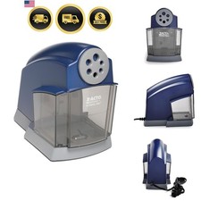 School Pro Classroom Electric Pencil Sharpener, Blue, 1 Count