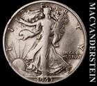 1943-S Silver Walking Liberty Half Dollar - Scarce  Better Date  #L7280 — photo 1