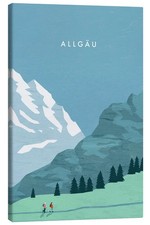 Leinwandbild Allgäu - Katinka Reinke