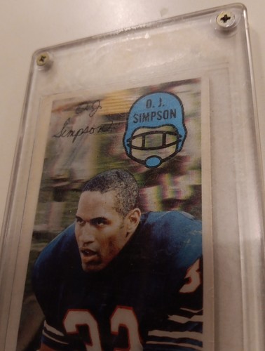 1970 Kellogg's #48 O.J. SIMPSON RC/Rookie Card Bills HOF, Excellent - Bild 12 von 12