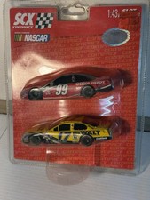 SCX Nascar 1:43 Slot Racing Car - Matt Kenseth 17 - Carl Edwards 99 NOS