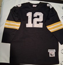 Mitchell & Ness Terry Bradshaw #12 Steelers NFL Football 1975 Jersey Men 54  