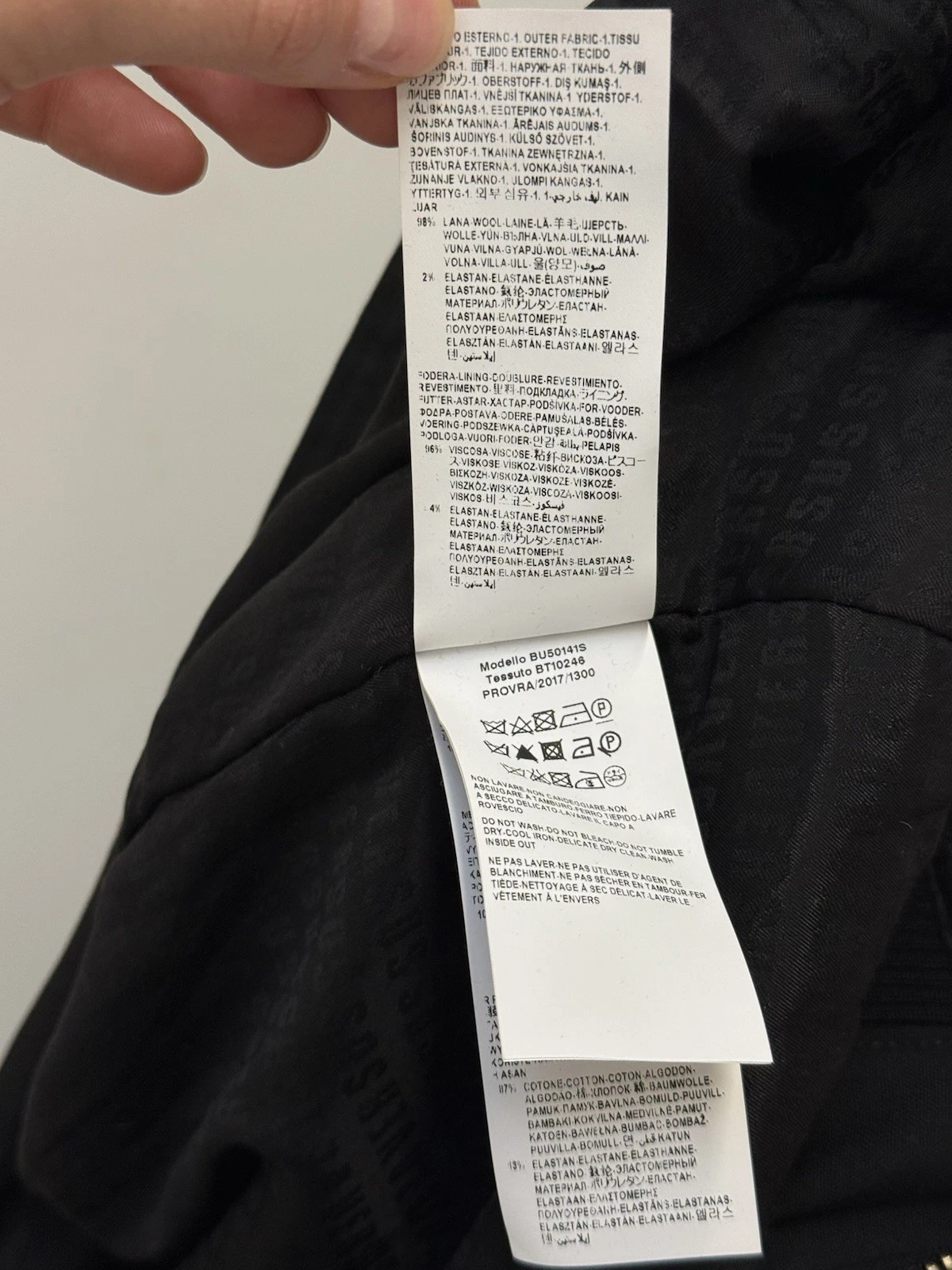 Versace Versus Mens Bomber Jacket Size 50 - product detail image 17