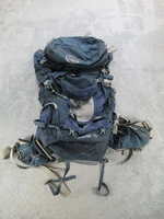 Osprey Aether 70 Backpack Blue 70L Hiking Backpacking Pack Nylon Men Medium