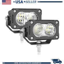 2pcs 3 Inch 40w Led Driving Light Pods Backup Auxiliary Off Road Ditch Lights T