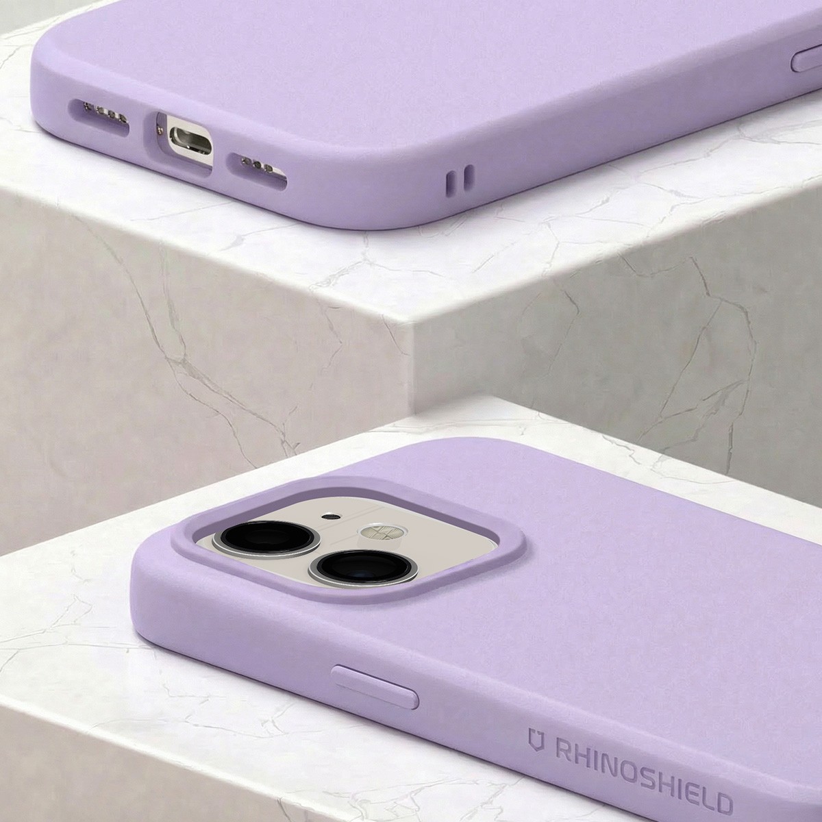 Coque iPhone 11 Rhinoshield antichoc violette SolidSuit coque de protection rigide - 4