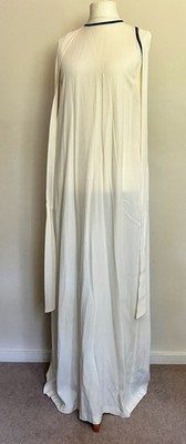 MSGM Black White Colour Block Maxi Dress IT 44 UK 12 Made in Italy