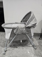 Kinder Kraft Travel Cradle Cot Lovi Baby Crib 3 In 1 Easy Folding/ Unfolding
