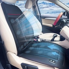 2025 Upgraded Cooling Car Seat Cover Front Seat, 16 Fans Ventilated Cooling C...