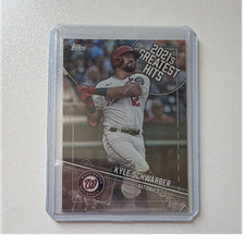 Topps 2022 Series 1 2021's Greatest Hits Insert Kyle Schwarber #21GH-18