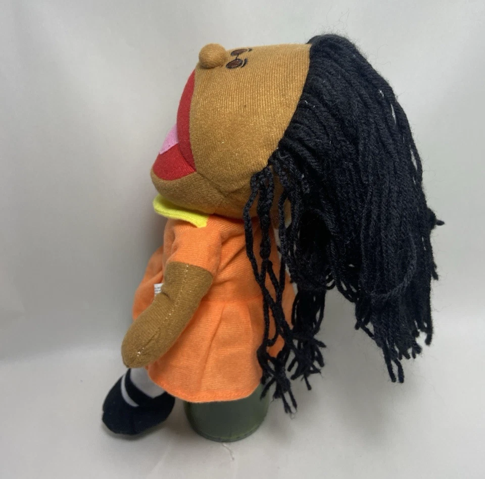 Oriental Trading Co Hand Puppet  Happy Kids  African American Girl Puppet - Image 4 of 4