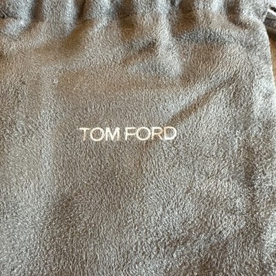 Tom Ford Grain Leather Classic Bifold Wallet in Grey