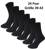 Garcia Pescara 24 Paar Classic Socken StrüMpfe Baumwolle Schwarz GrößE 39 - 42