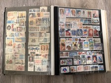 US 1901s-1975s COLLECTION OF 2500+ STAMPS MINT & USED STORED IN ALBUM