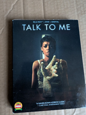 Talk To Me (Blu-Ray + DVD + Digital + Slipcover) Brand New Sealed