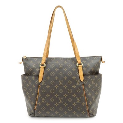 Louis Vuitton Monogram Totally MM Tote Bag Shoulder Bag M56689 Auth Used F/S