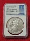 2016-W Silver Eagle Dollar ASE NGC MS 70 BURN LETTERED ED 30th ANNIV FDI #T2081