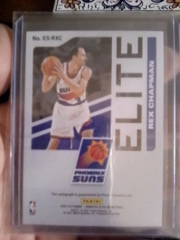 Autógrafos REX CHAPMAN 35/35 2021-22 AUTO PANINI DONRUSS ELITE Foto 2 de 2