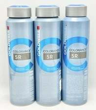 Goldwell Colorance Demi-Permanent Hair Color 4.2 oz. Cans (3 Pack) New