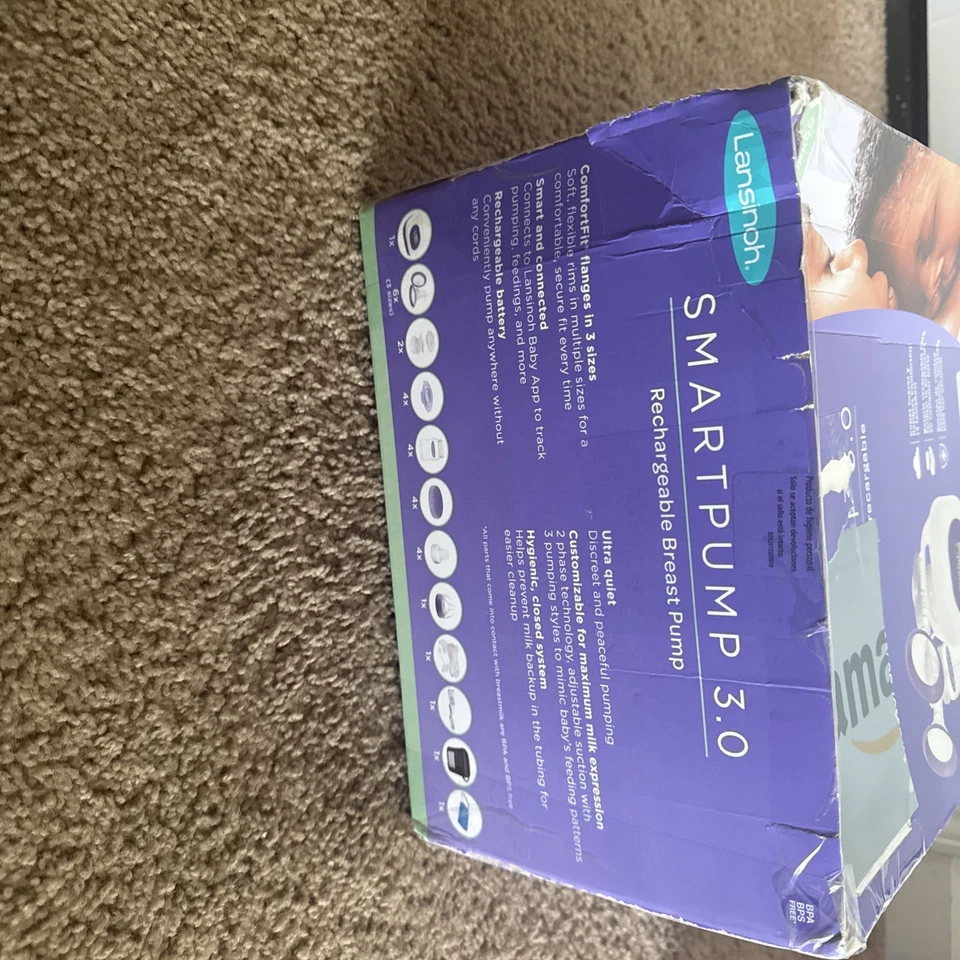 Lansinoh Smartpump 3.0 Extractor de leche eléctrico doble, portátil Open Box - Image 4 of 4