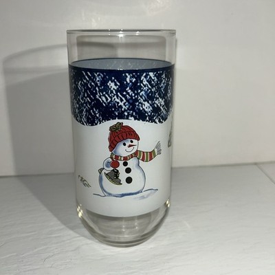 Thomson 16oz Glassware Cooler Snowman