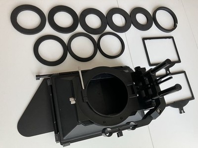 Hard Shade Matte Box 105mm Filter Compatible for Cinema & Broadcast Cameras Used