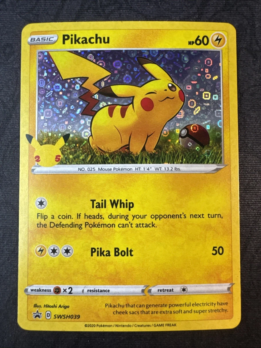 Pikachu Pokémon TCG Individual Trading Card Games General Mills