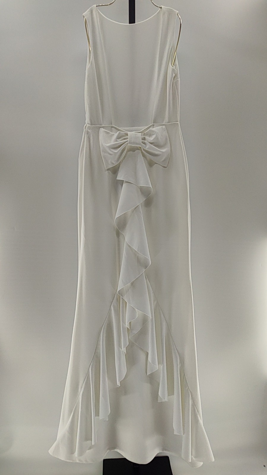 Lulus Exquisite Refinement Backless Bow Ruffled M… - image 3