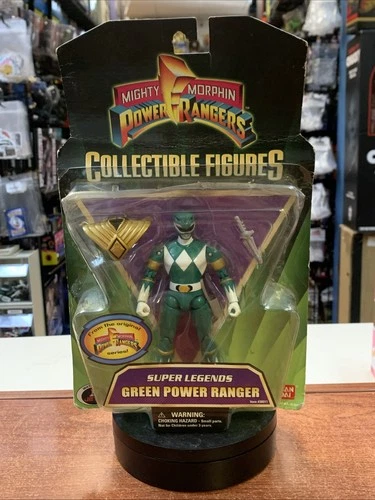 Super Legends Green Power Ranger (Vintage Mighty Morphin Power Rangers, Bandai)