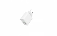 PD USB Charger Mit Fast Charging USB-A USB C 20W White