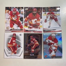 Upper Deck Calgary Flames Card Lot (6 Cards)