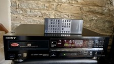 SONY CDP-990 CD PLAYER with REMOTE - SERVICED LOVELY CONDITION