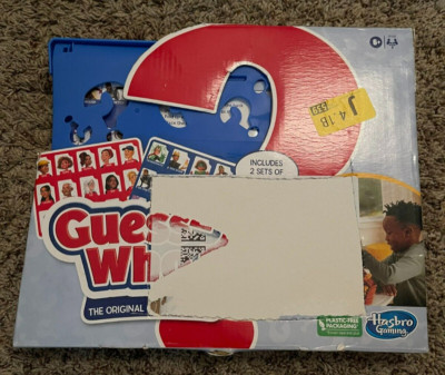 Guess Who? Superhero Hasbro Gaming 2 Double Sided Character New