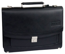 NATRA Laptop Bag 16.5" x 12" inch PU Leather Large Briefcase New