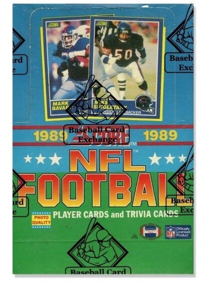 1989 Score NFL Football Card Singles (#1-330)