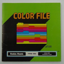Color File 26-3103 Radio Shack TRS-80 Game Ma...