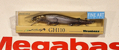WOW! Megabass *New*  GREAT HUNTING GH110 ''FA GHOST WAKASAGI''  FREE SHIPPING