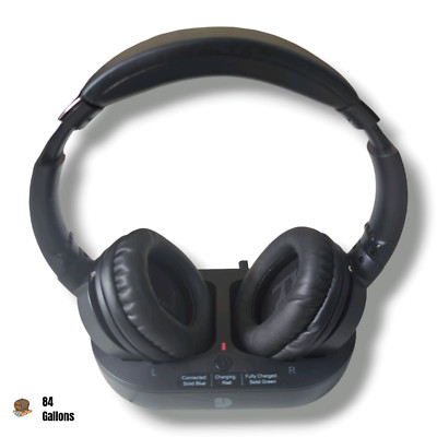 DYTOLE Wireless Headphones for TV with Multi-function Transmitter Charging Base