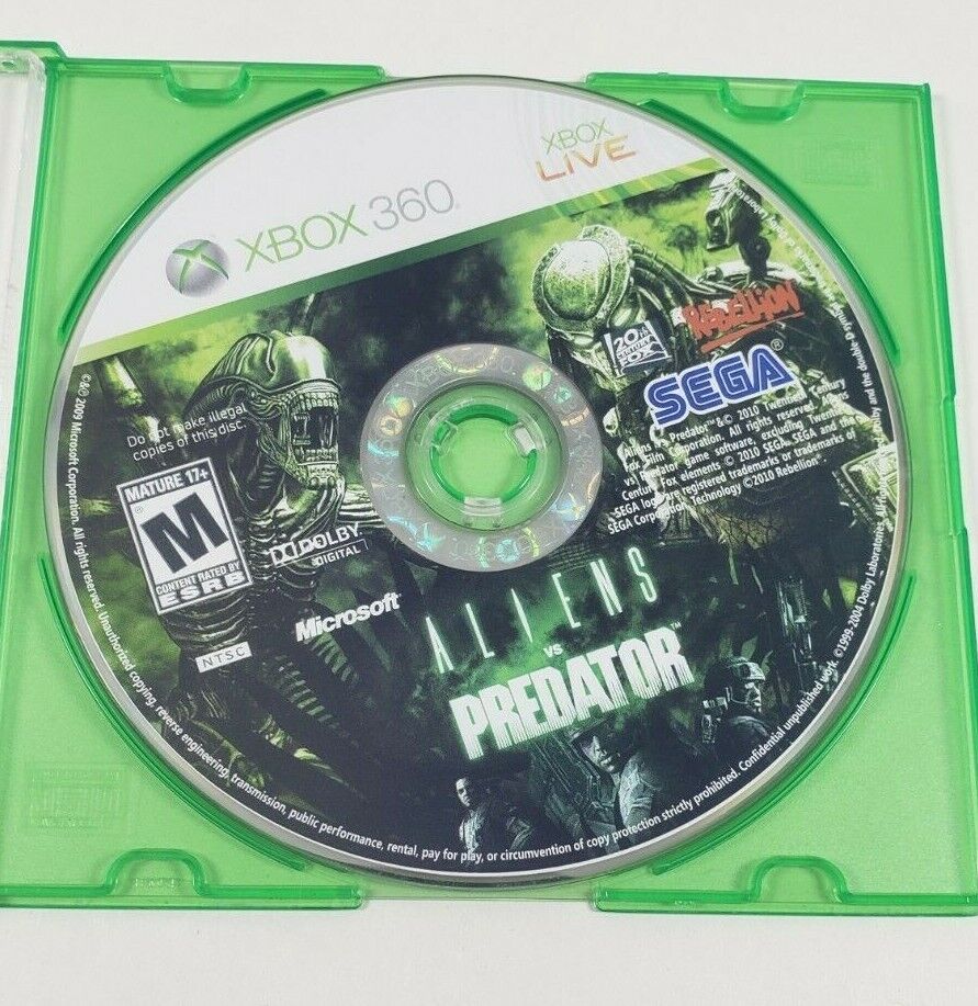 Xbox 360 - Aliens vs. Predator {DISC ONLY}