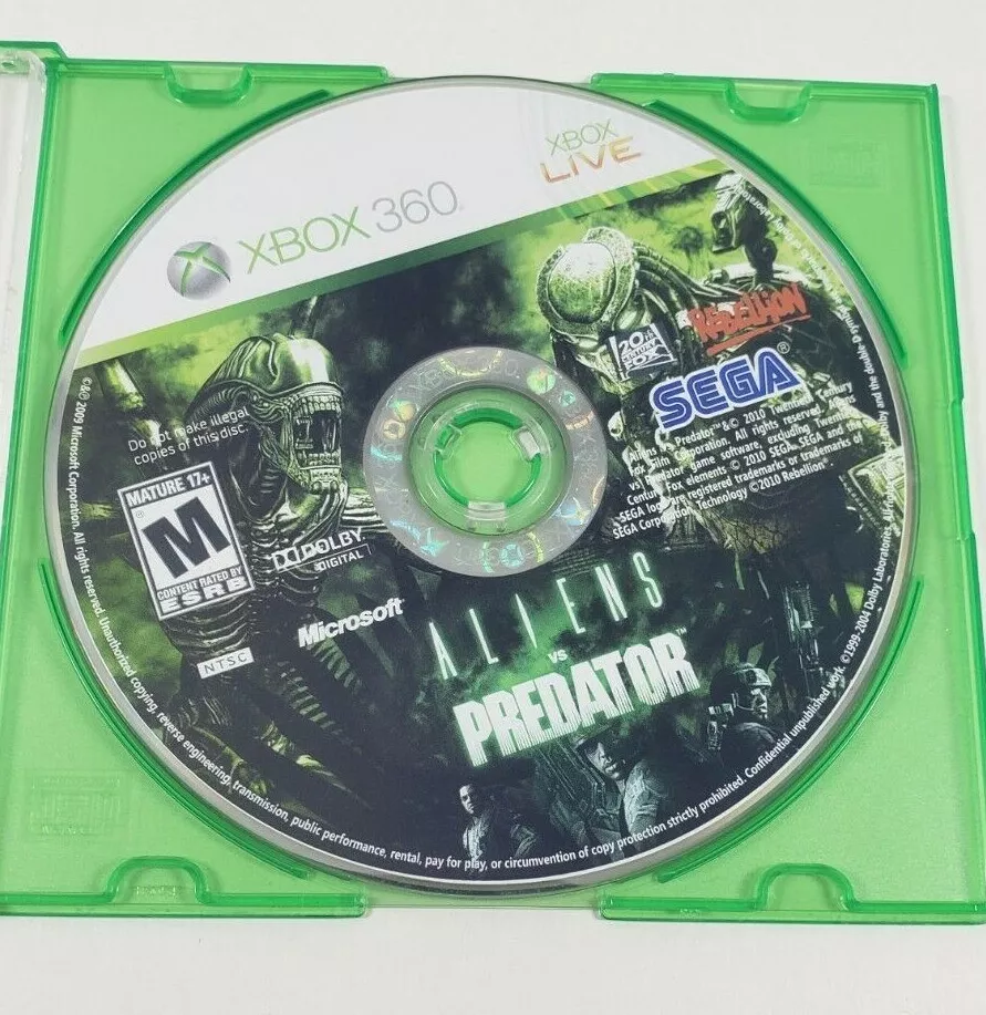 Alien vs. Predator (Microsoft Xbox 360, 2010) for sale online