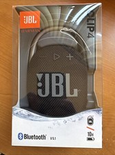 JBL Clip 4 Ultra-portable Waterproof Bluetooth Speaker BLACK New Unopened