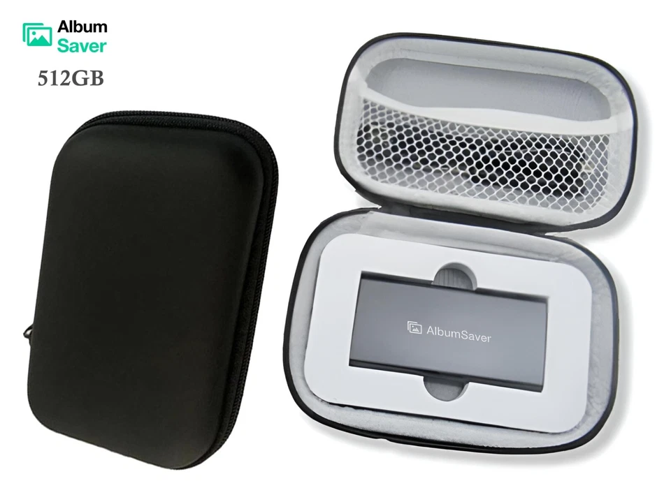 Album Saver External Solid-State Drives 512GB USB Type C- 500MB/S Super Speed - Image 2 of 4