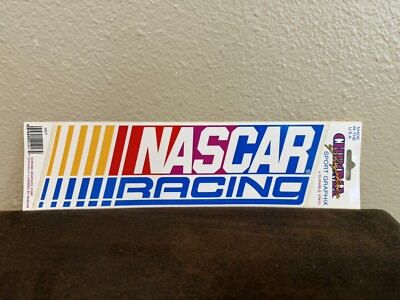 Unused 1990 s Auto Racing Vintage NASCAR Vinyl Racing Decals Chroma NEW