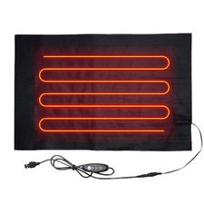 USB 3-Level Electric Heating Pad Pet Dog/Cat Bed Warmer Home Office Chair Mat