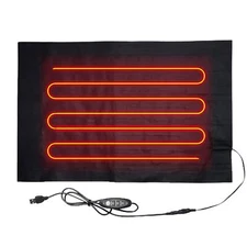 USB 3-Level Electric Heating Pad Pet Dog/Cat Bed Warmer Home Office Chair Mat 