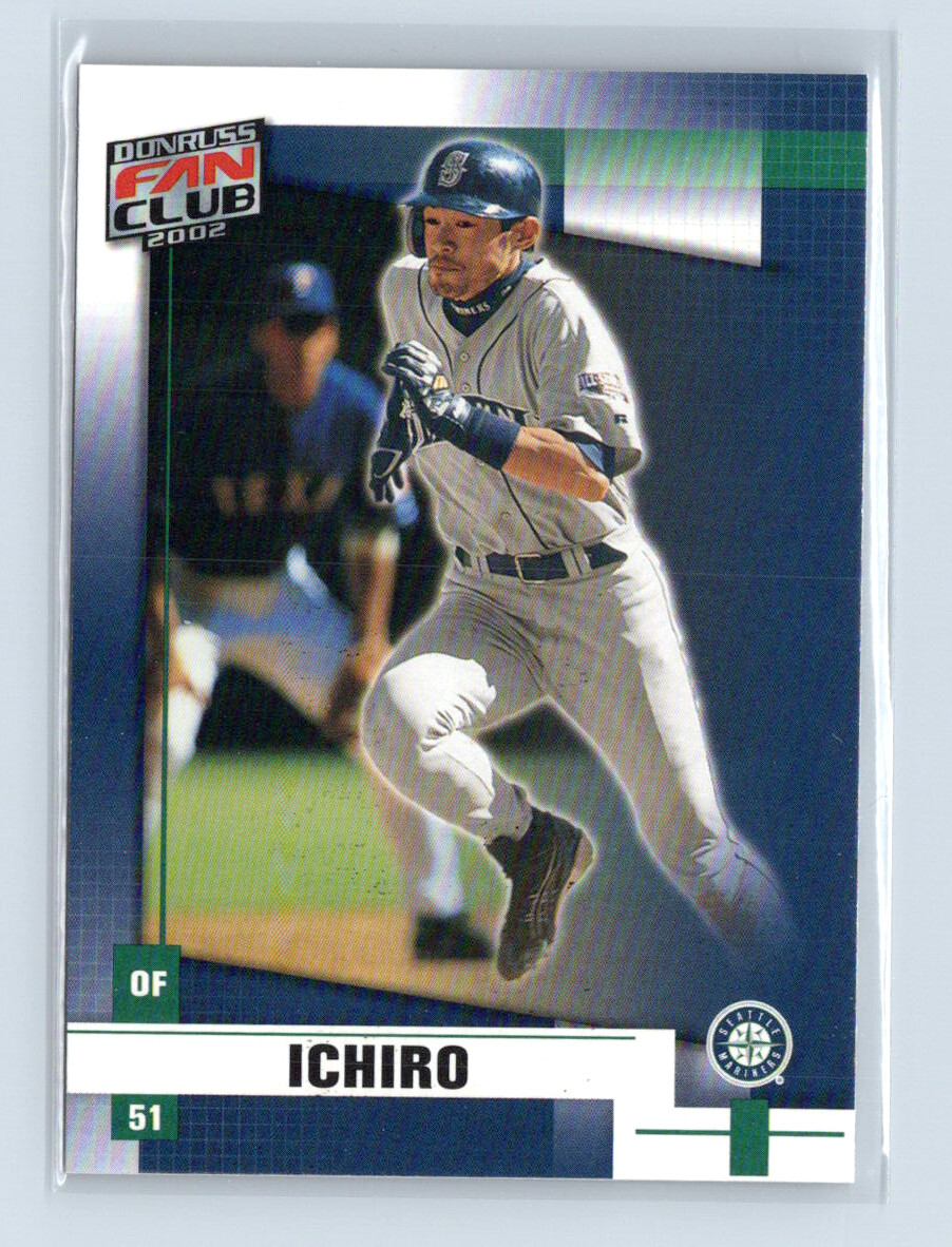 2002 Donruss #147 Ichiro Suzuki Seattle Mariners | eBay